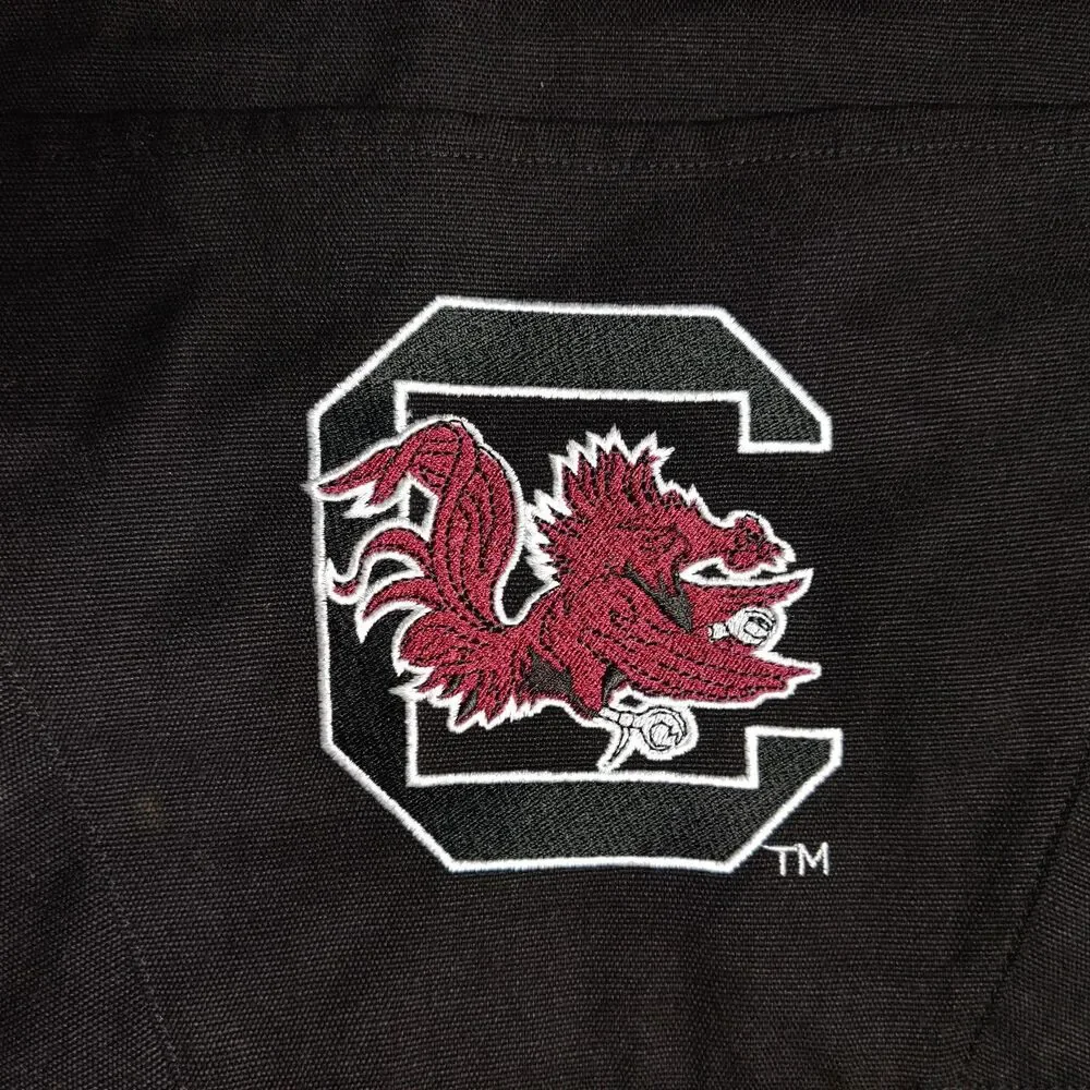 South Carolina Gamecocks USC Grilling Apron Black BBQ Tailgate Bottle Opener NWT